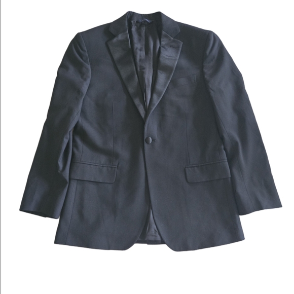 Men's Classic Black Blazer - Picture 3 of 6